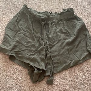 H&M Green Olive Shorts
